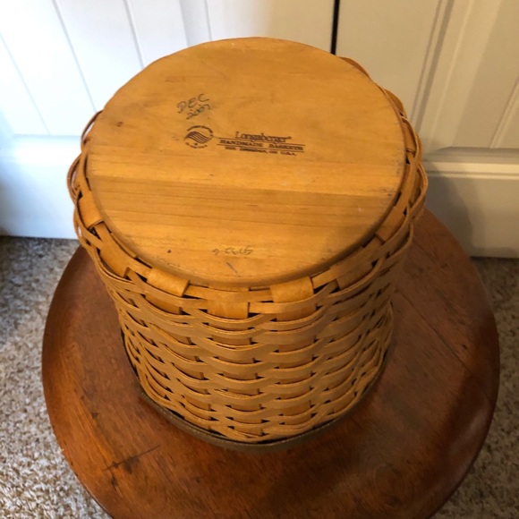 Longaberger Kitchen Longaberger Woodcrafts Canister Poshmark